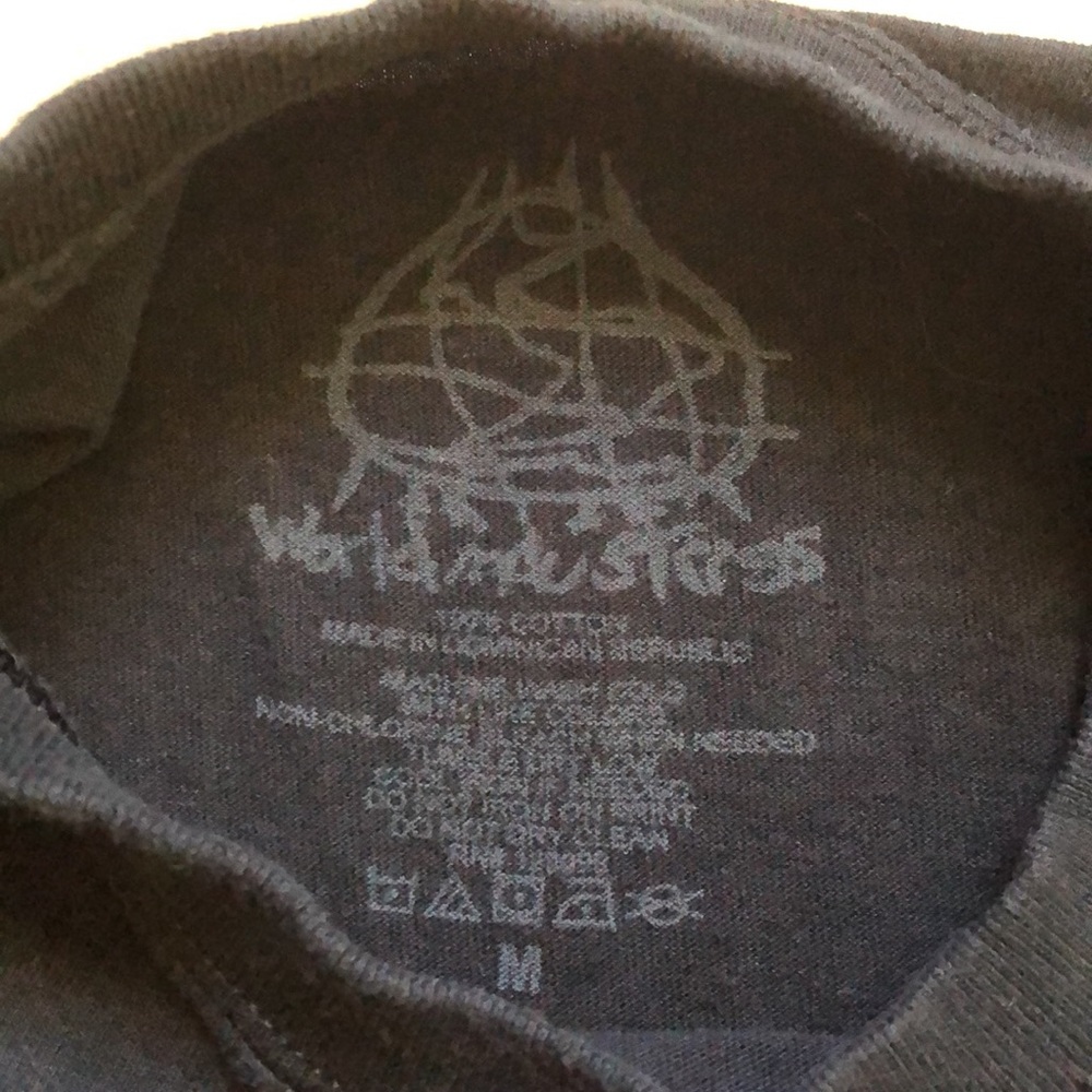 World Industries Skateboard Wet Willy Flame Boy Shirt, Size M - Picture 4 of 7